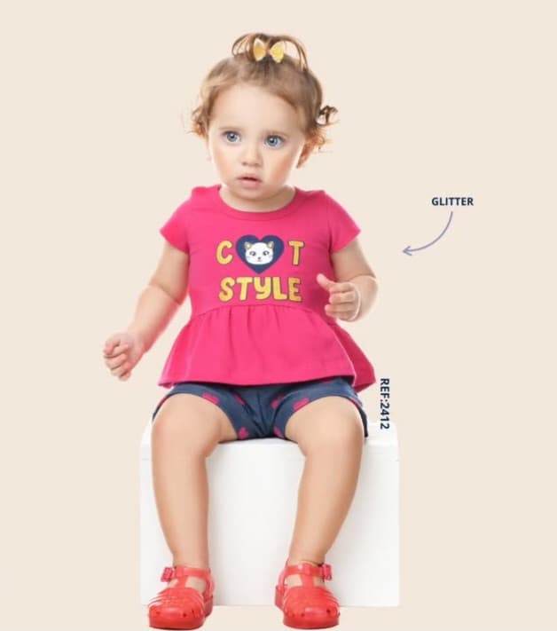 Conjunto Baby CAT Style