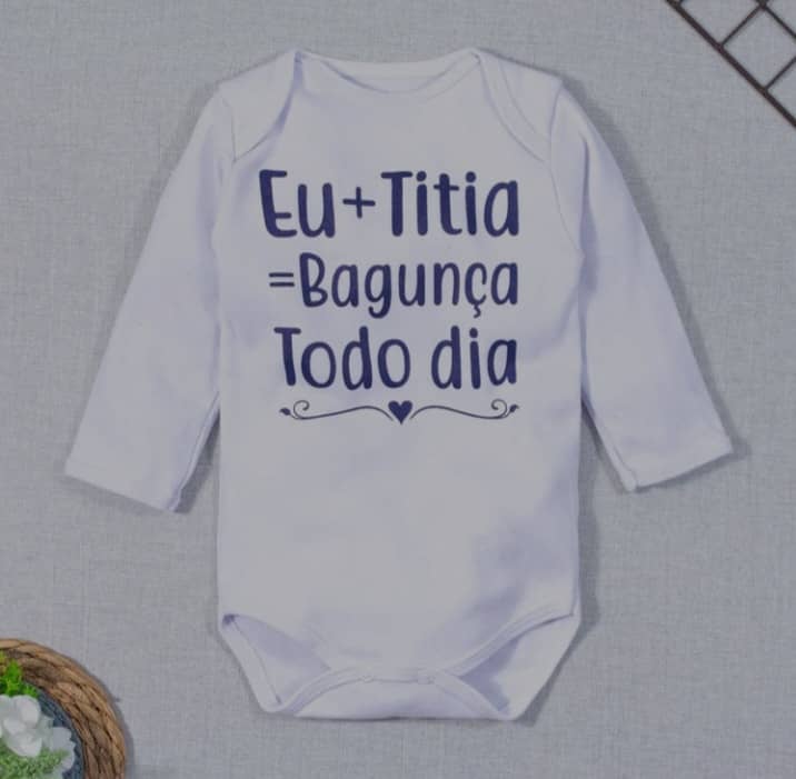 Body Titia Manga Longa