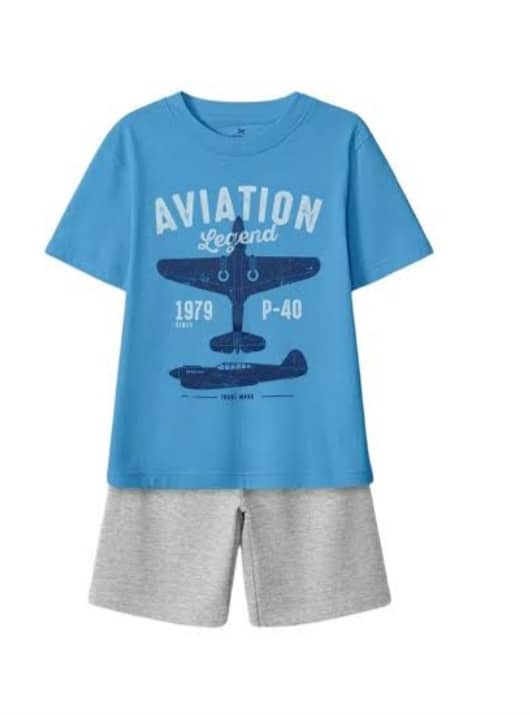Conjunto menino avião Hering