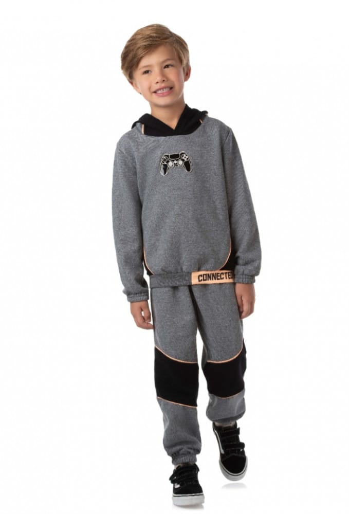 Conjunto moletom Gamer Tileesul - Foto 2