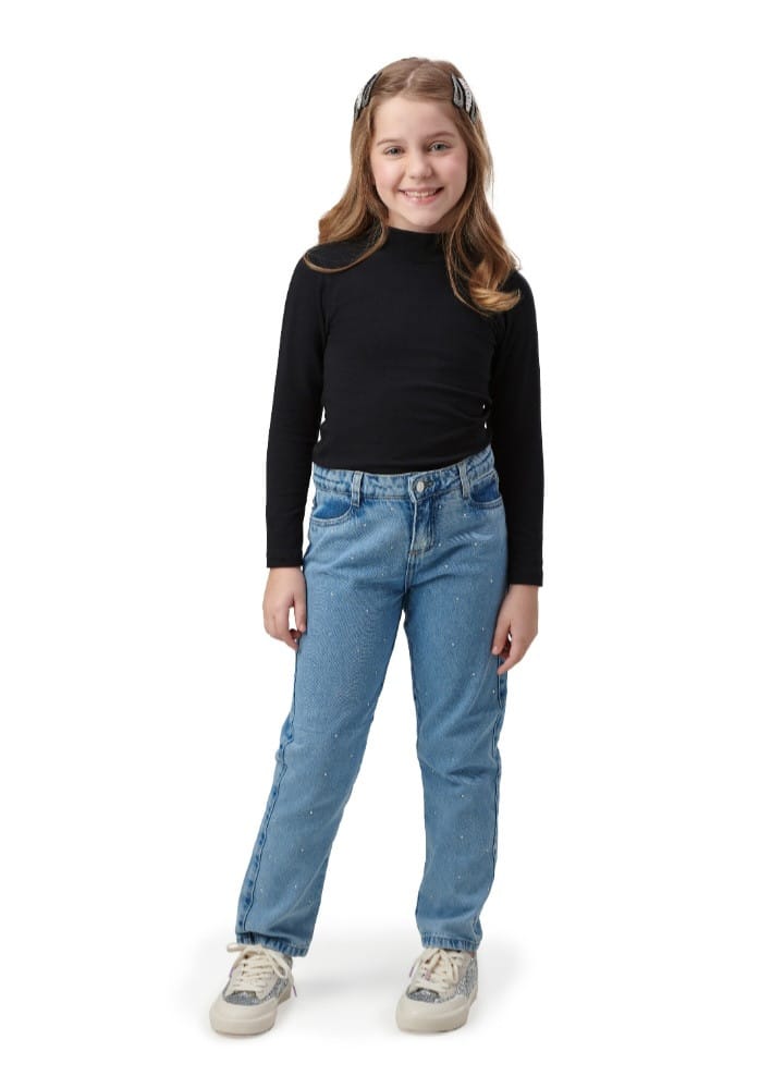 Blusa básica com gola unissex em cotton Mundo Mania - Foto 5