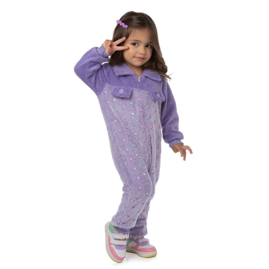 Macacão menina pelo Tileesul