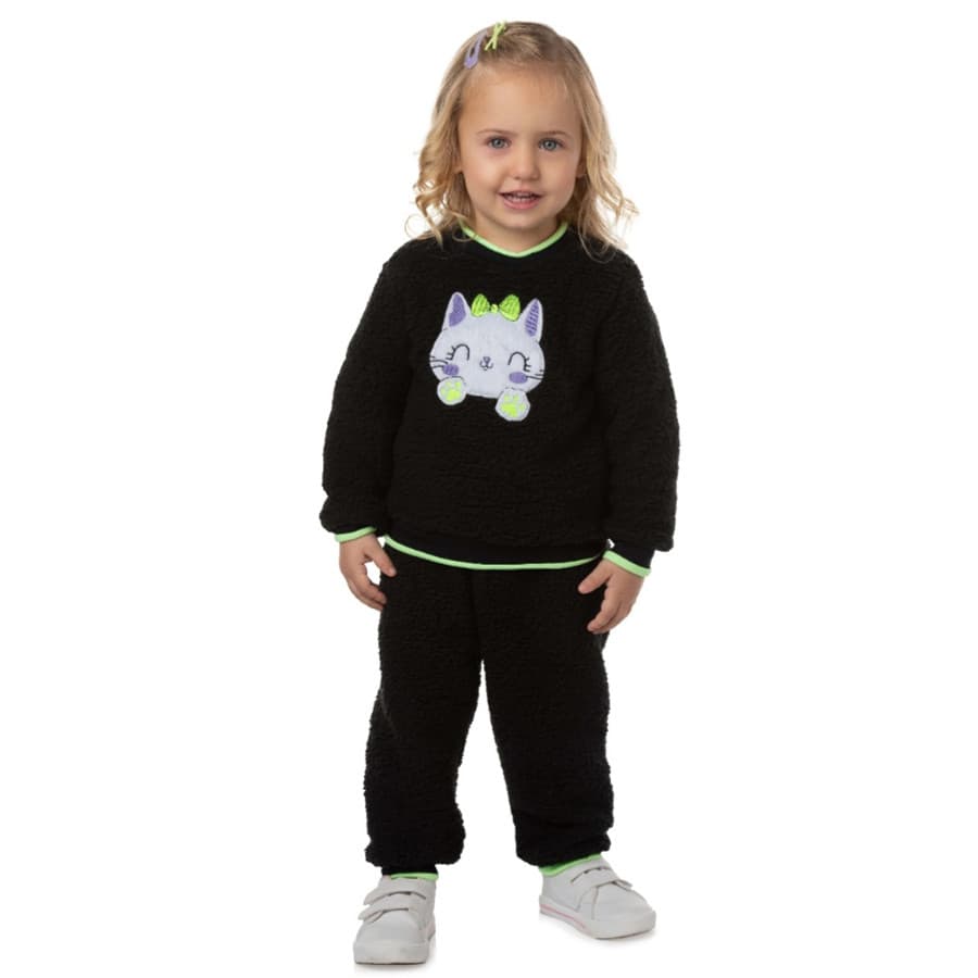 Conjunto em alpaca Gato Tileesul