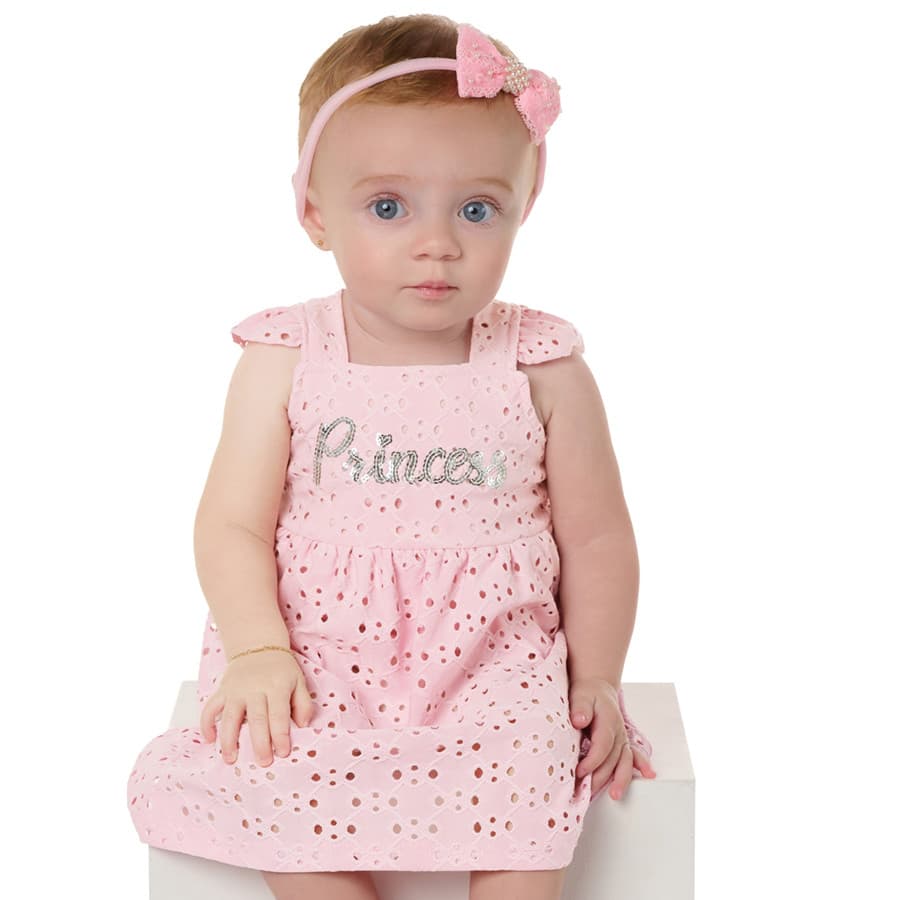 Vestido baby em Laise Tileesul