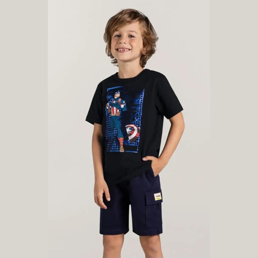 Camiseta Marvel Capitão América