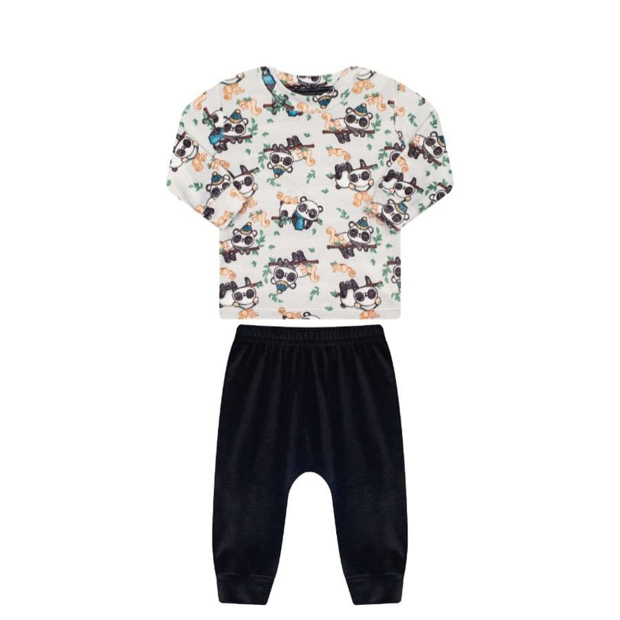 Conjunto em pelo com elastano unissex