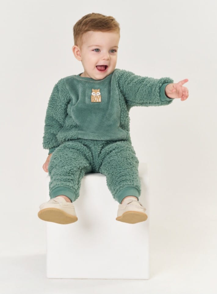 Conjunto Baby em pelo e alpaca Tileesul - Foto 2