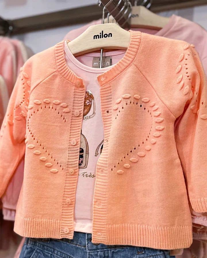 Casaquinho em tricot Milon