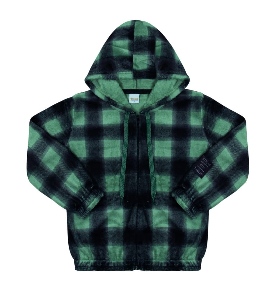 Conjunto casaco zíper e calça Tileesul