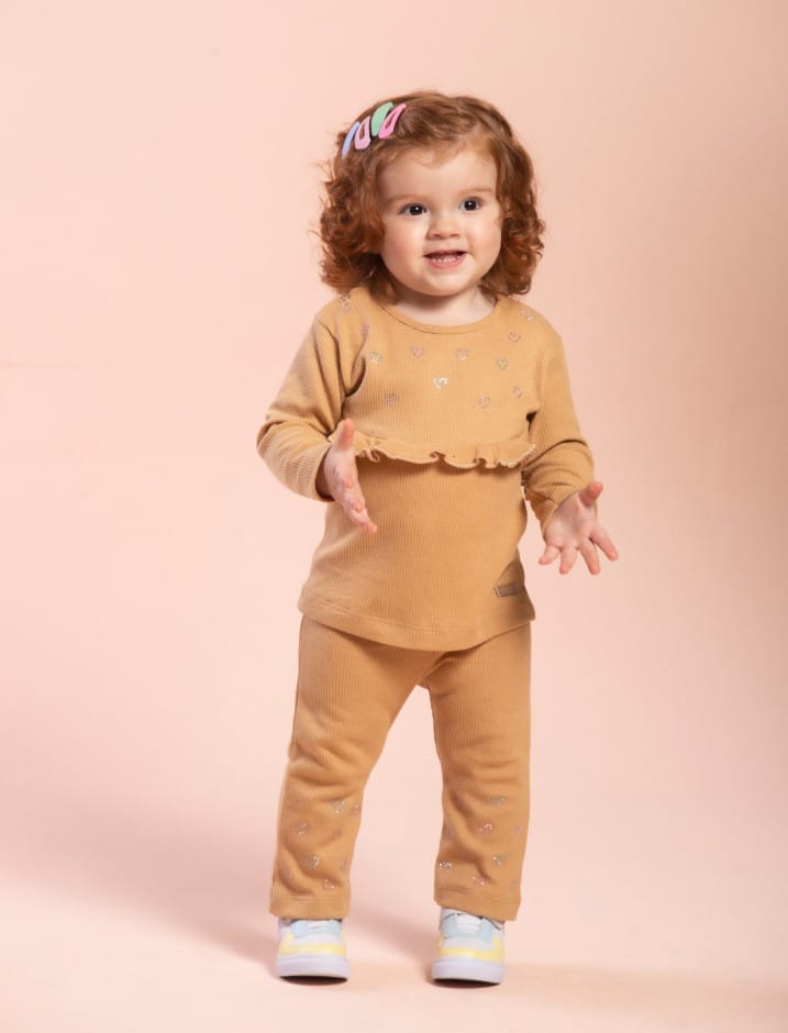 Conjunto Baby malha waffer - Foto 2