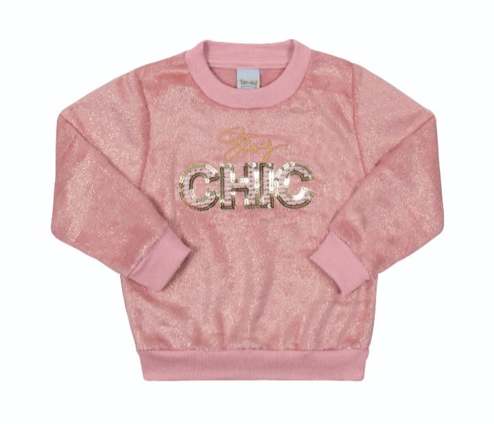 Conjunto com bordado Stay ChicTileesul - Foto 3