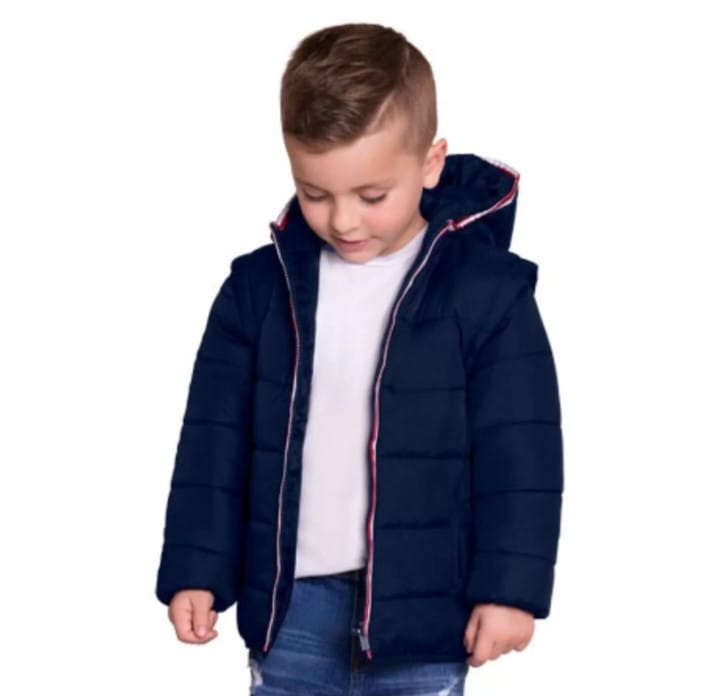Jaqueta puffer em nylon Milon - Foto 4