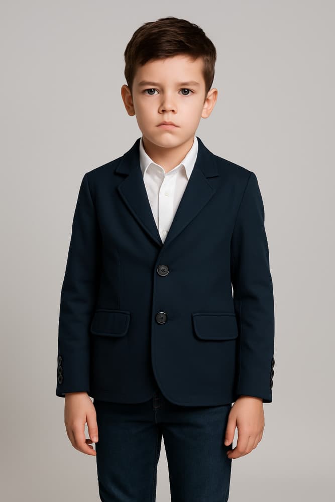 Blazer em moletom Milon