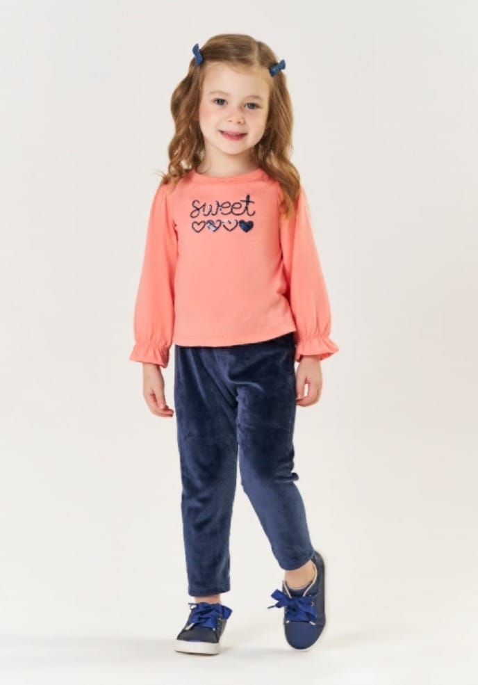 Calça Legging tecido diferenciado Tileesul - Foto 1
