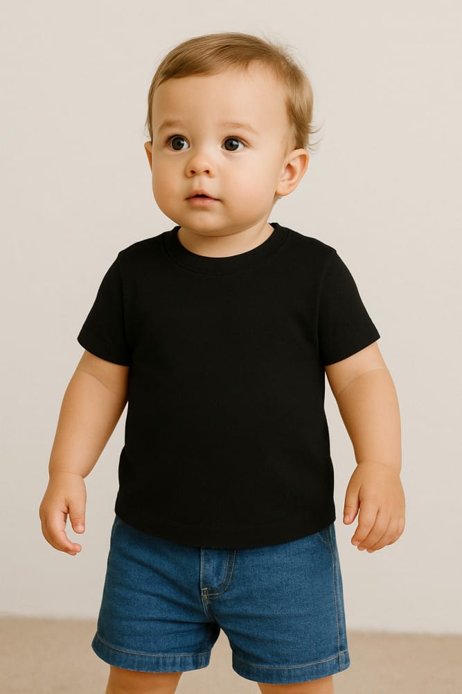 Camiseta básica algodão Jidi - Foto 1