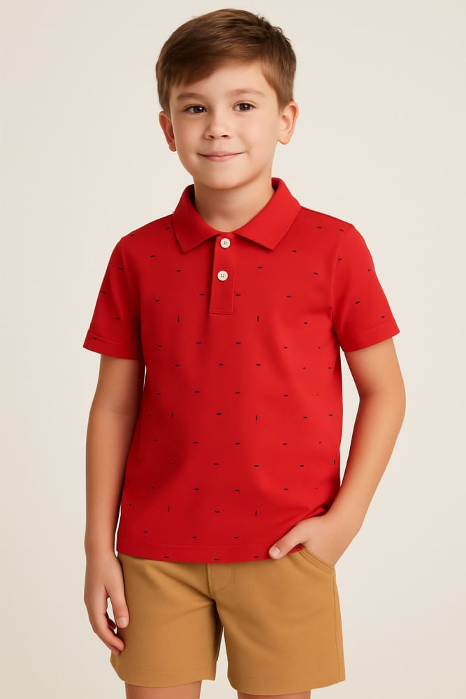 Camisa polo em algodão - Foto 6