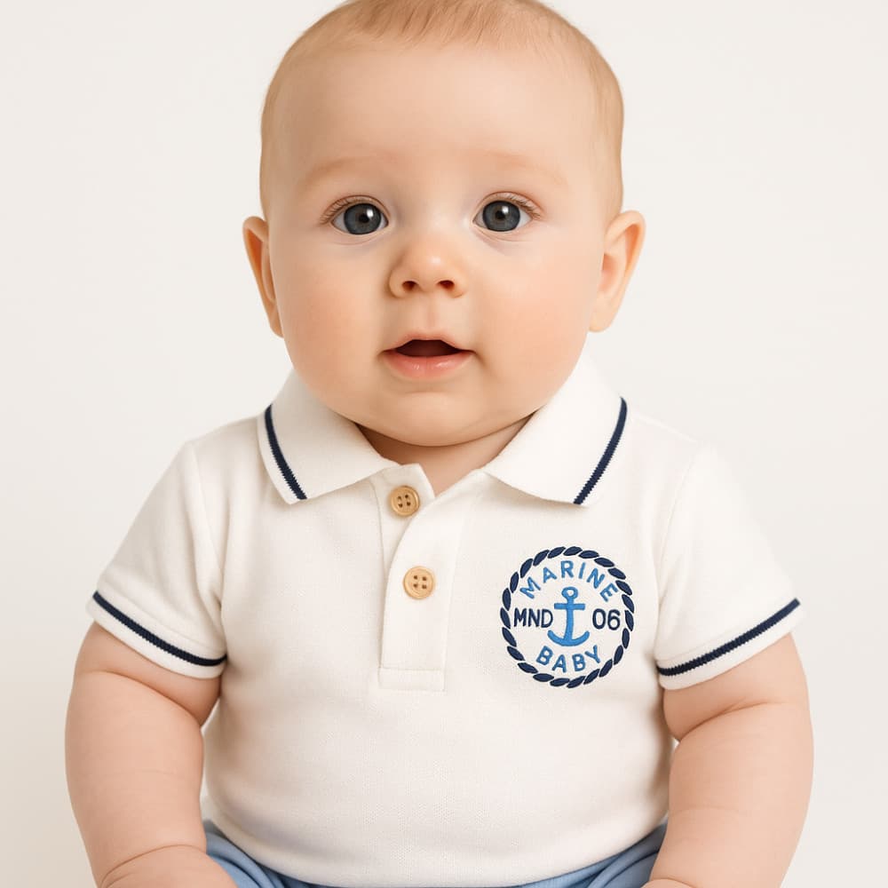 Camisa polo baby Brandili Mundi