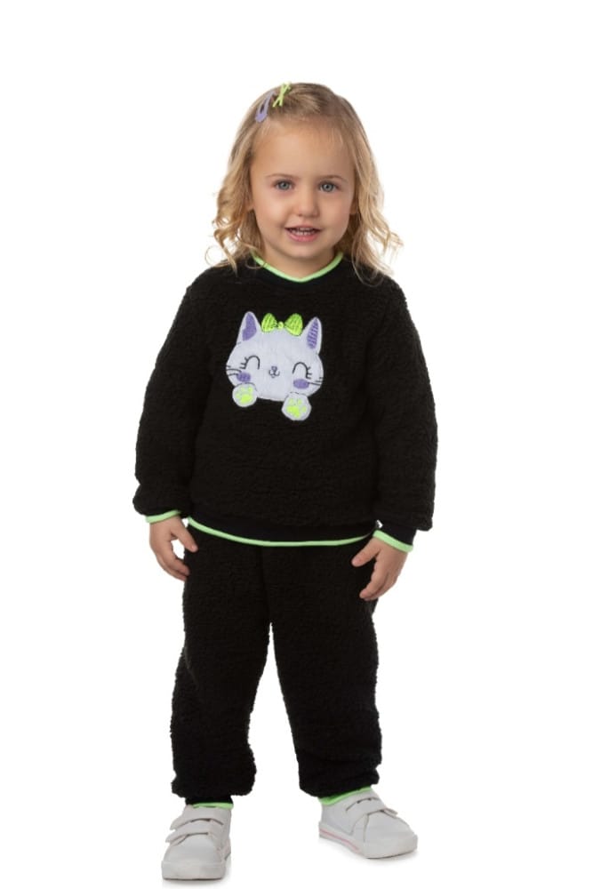 Conjunto em alpaca Gato Tileesul - Foto 2