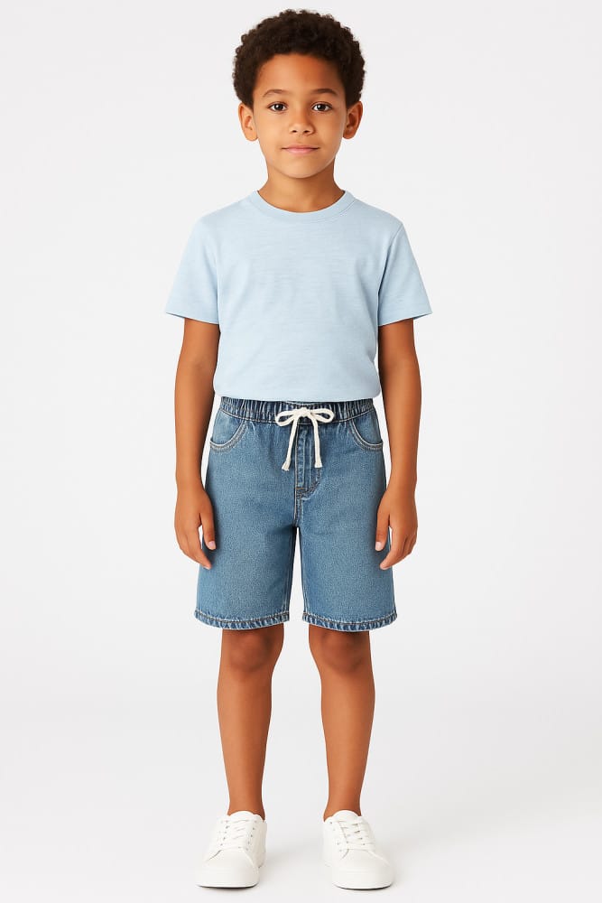 Bermuda jeans Hering Kids - Foto 1