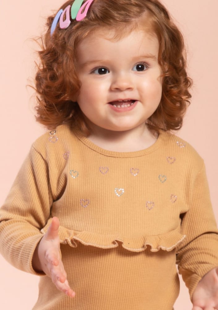 Conjunto Baby malha waffer - Foto 3