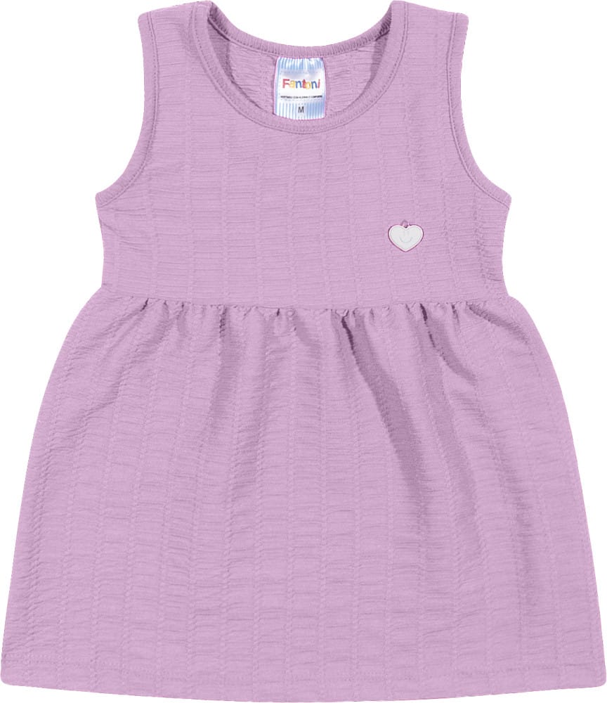 Vestido baby tecido trabalhado - Foto 4