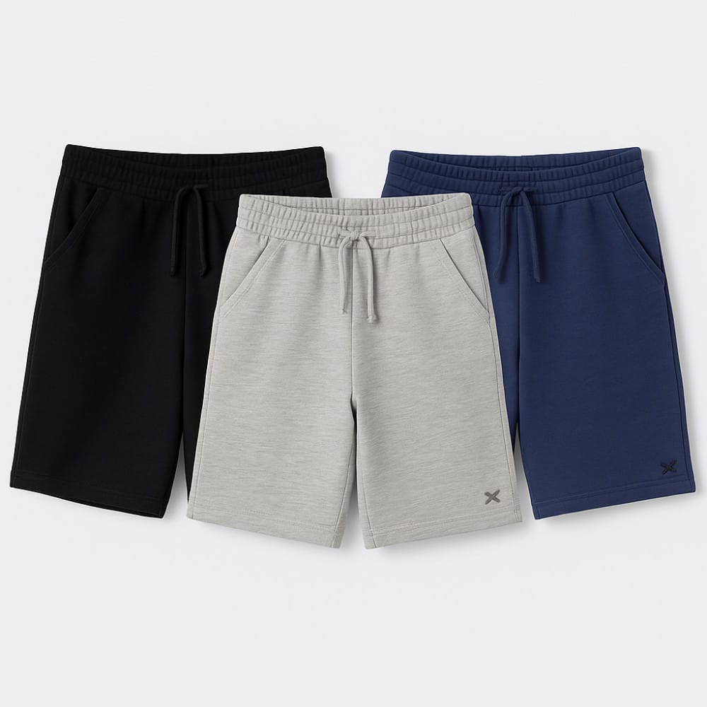 Kit com 3 Bermudas Hering Kids - Foto 1