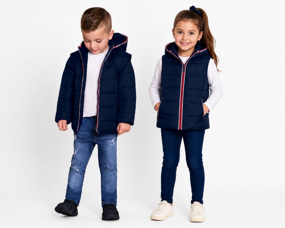 Jaqueta puffer em nylon Milon