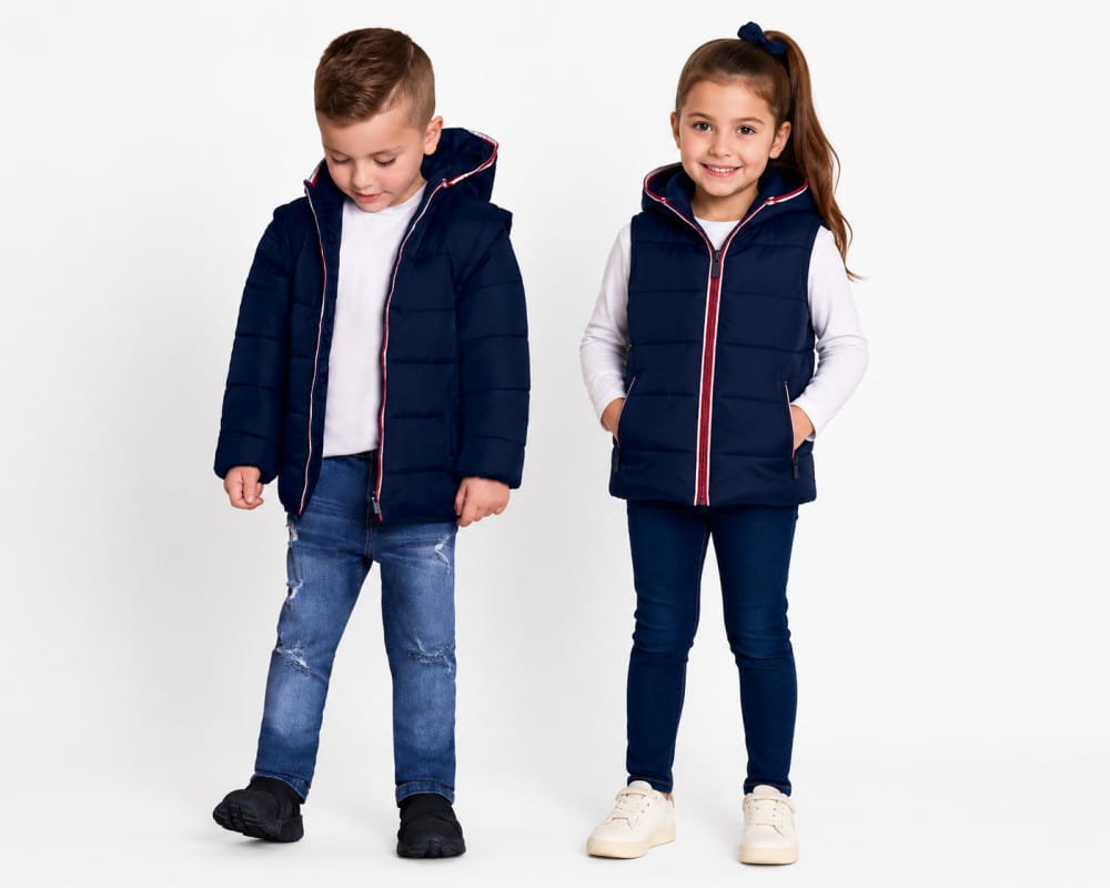Jaqueta puffer em nylon Milon - Foto 2