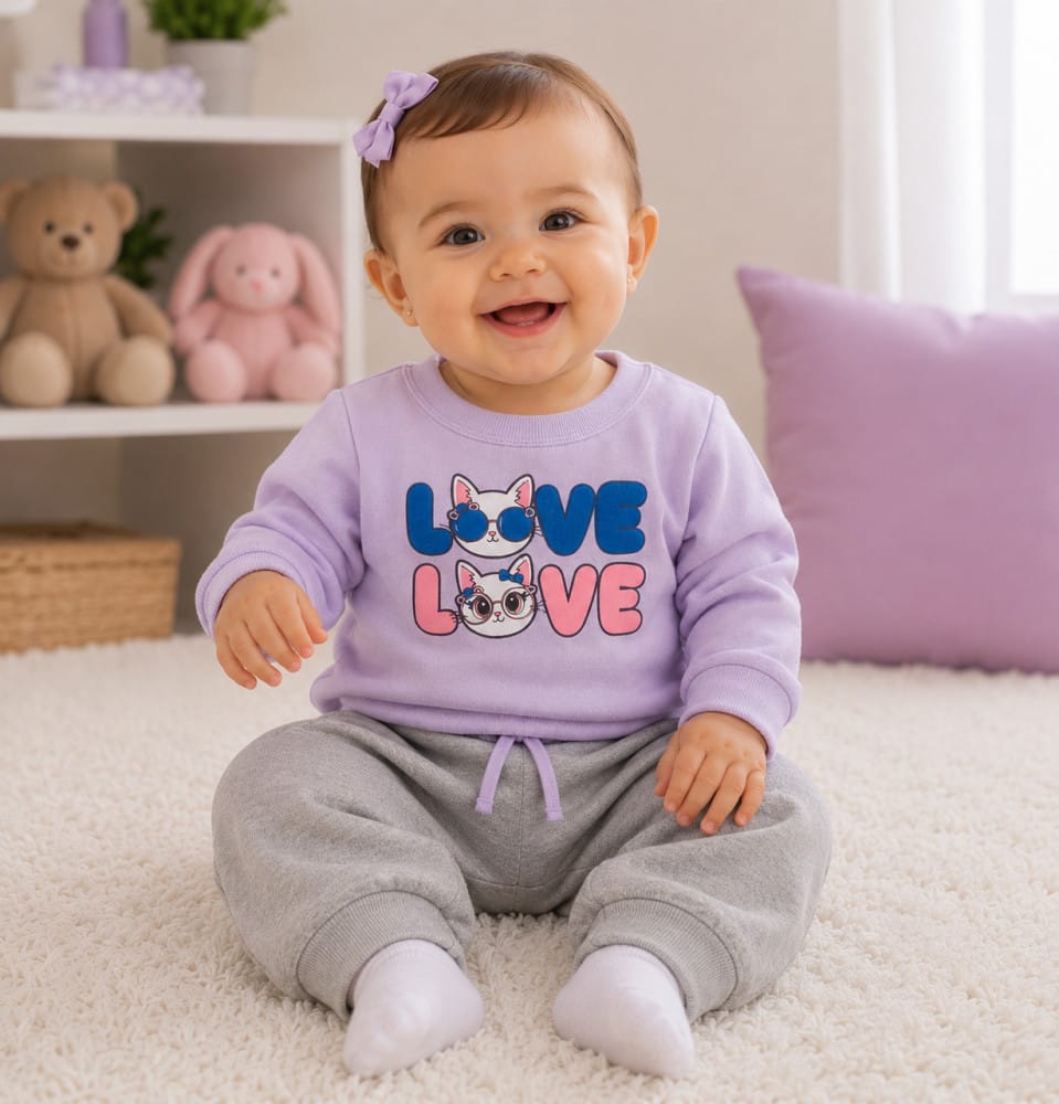 Conjunto baby Gatinha Jidi - Foto 1