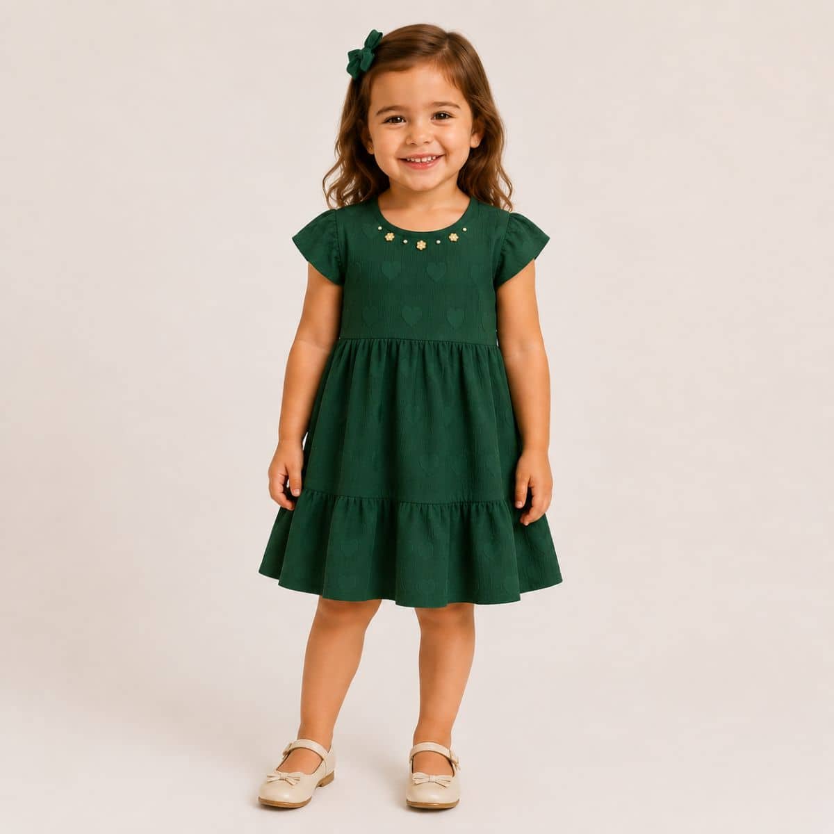 Vestido Corações Tileesul