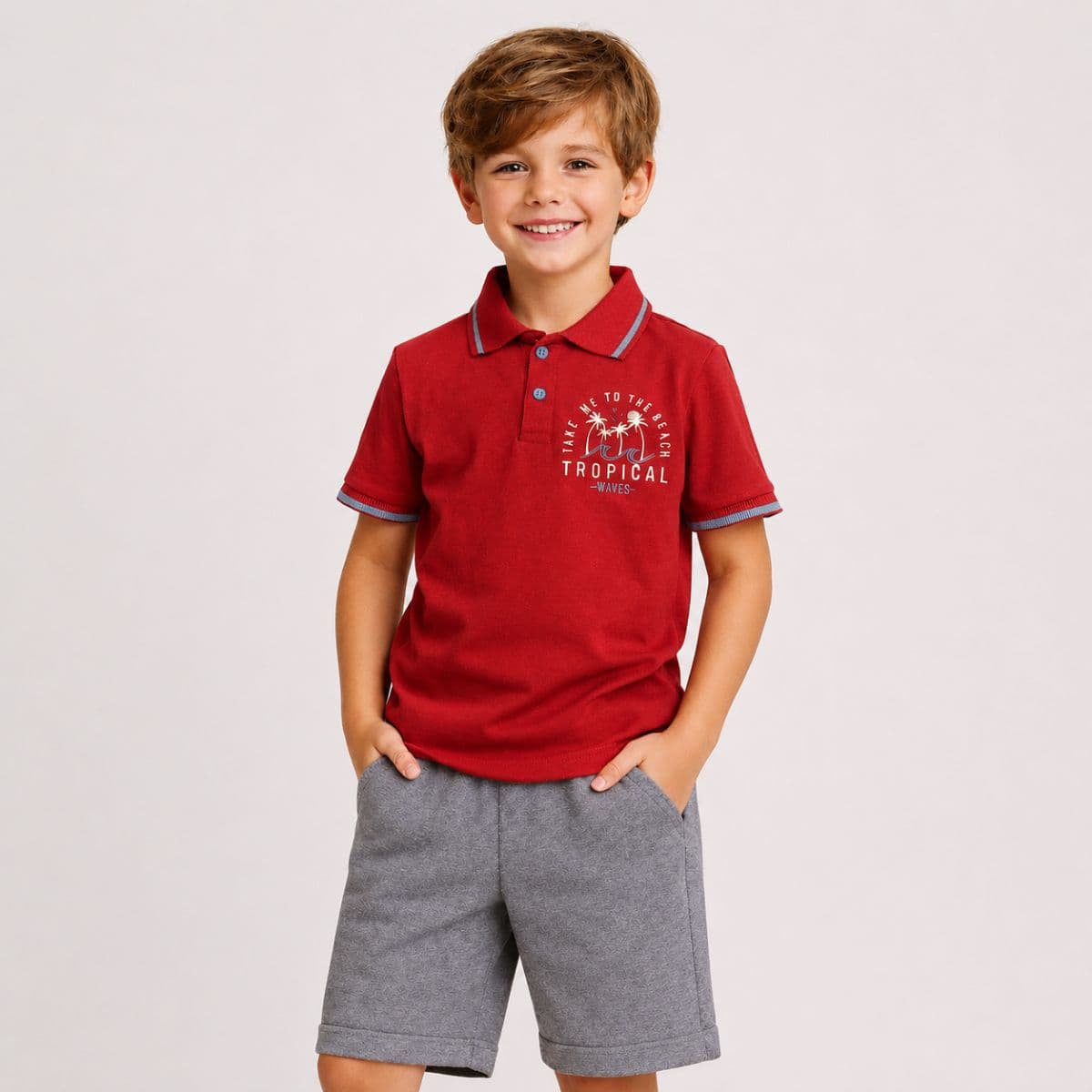 Conjunto camisa polo