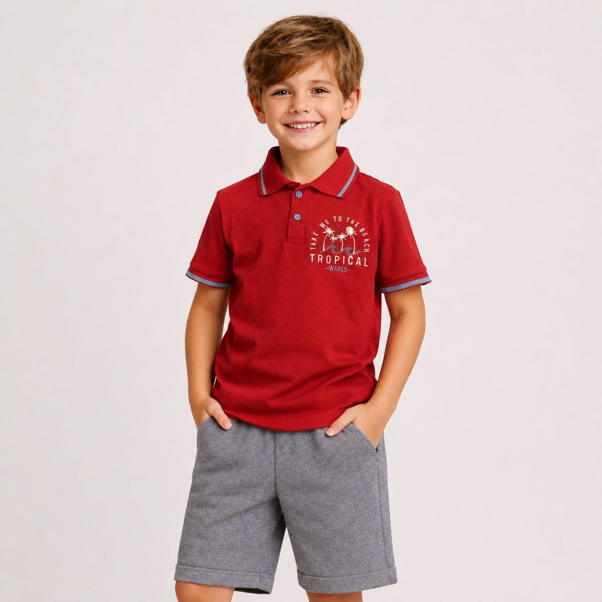 Conjunto camisa polo