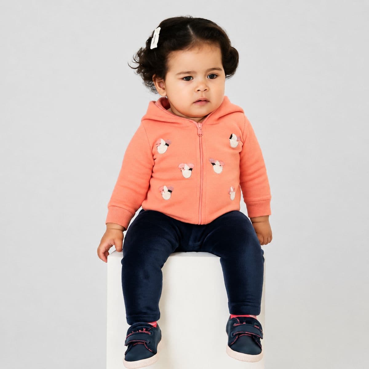 Calça Legging baby em tecido diferenciado