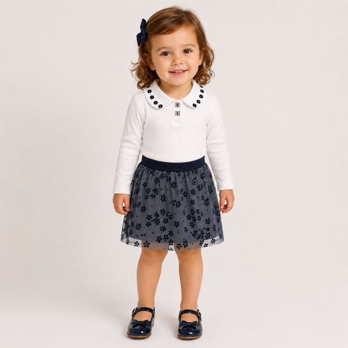 Conjunto blusa e short-saia - Foto 3