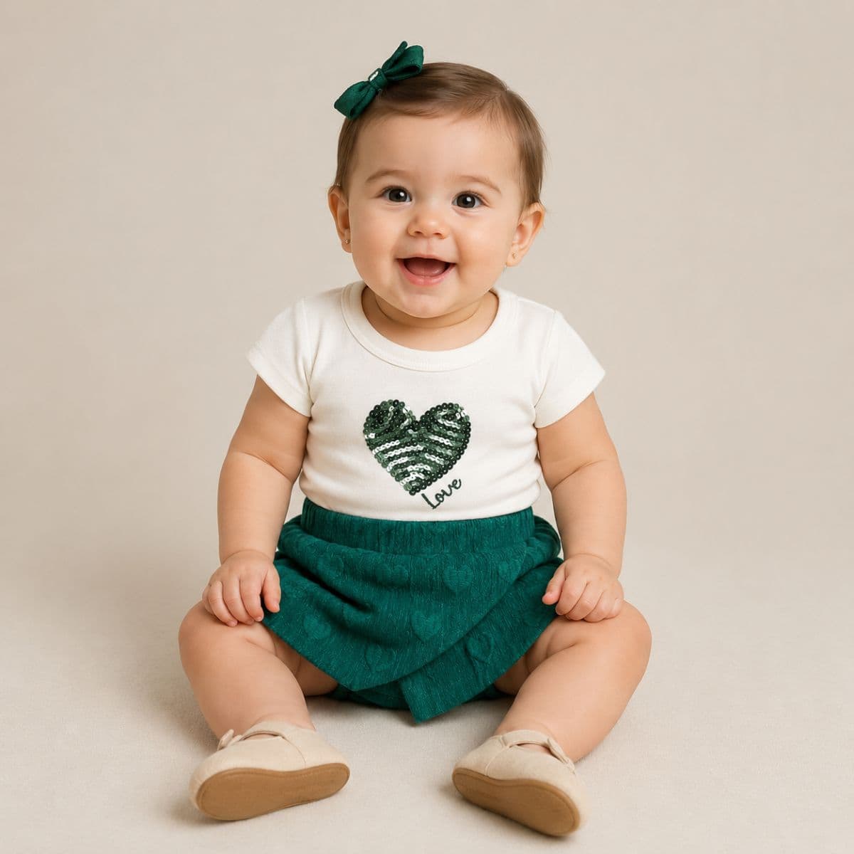 Conjunto Baby bordado Tileesul