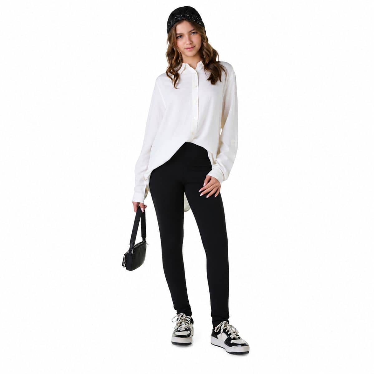 Calça Legging molecotton flanelada Teen