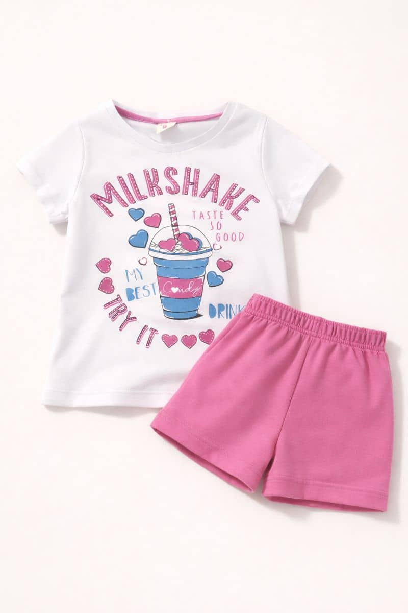 Conjunto menina Milk ShaKe