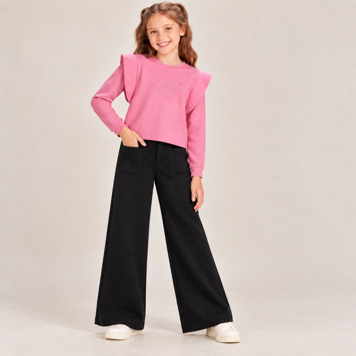 Calça Wide Leg Alenice - Foto 1