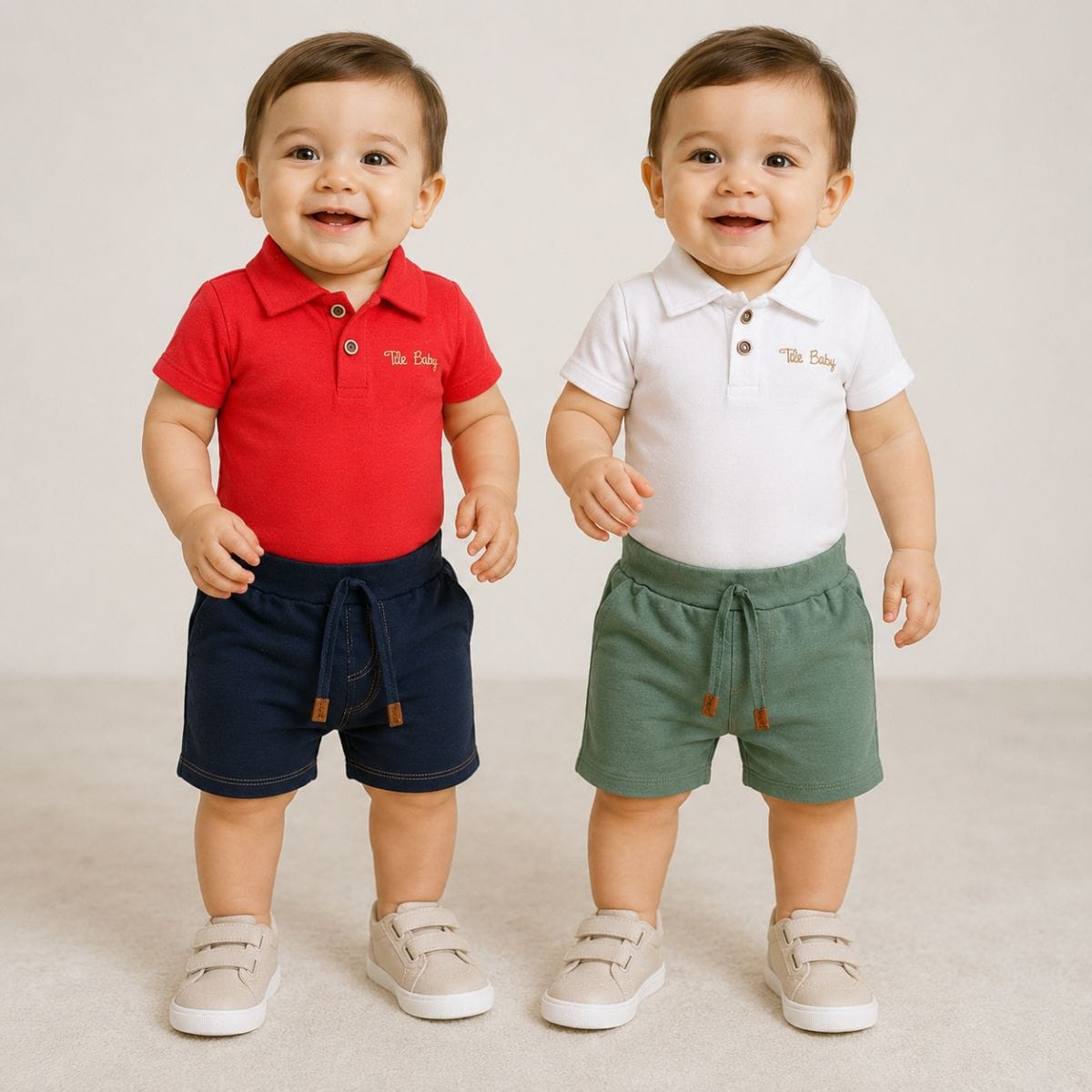 Conjunto body polo Tileesul - Foto 1