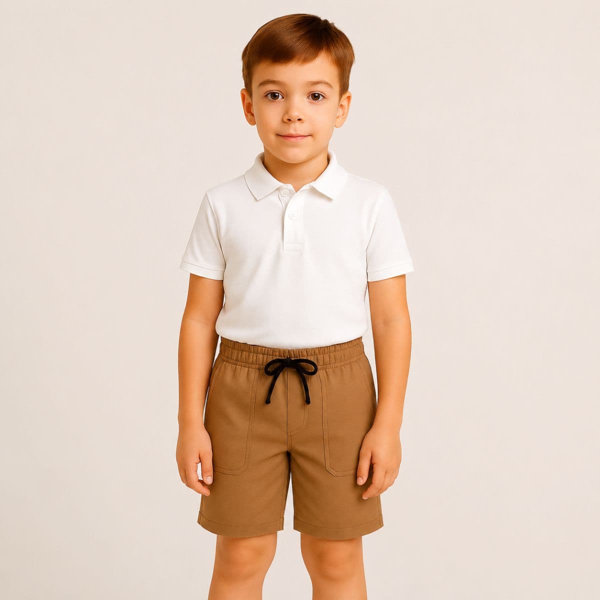 Bermuda menino com bolsos