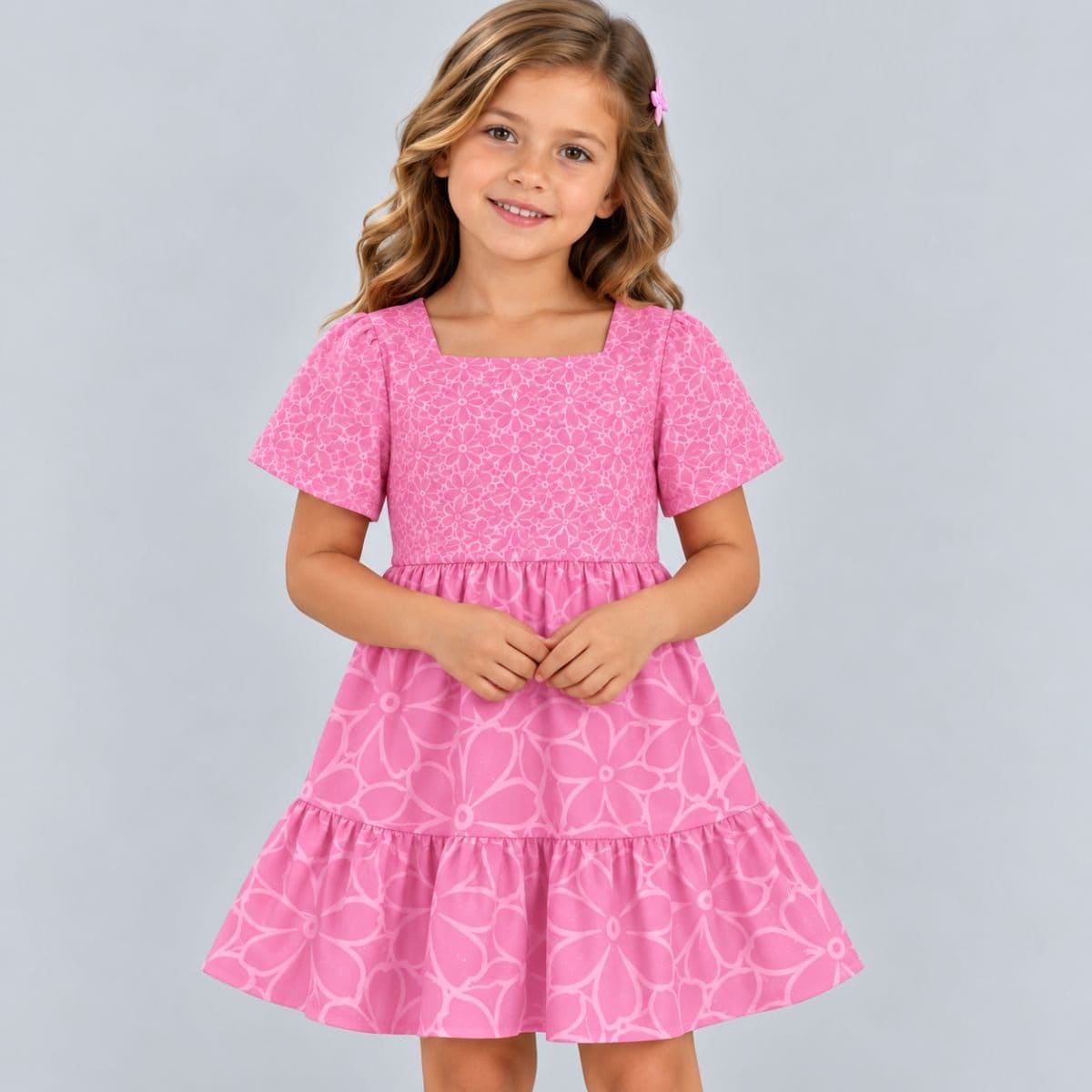 Vestido floral Elian - Foto 1