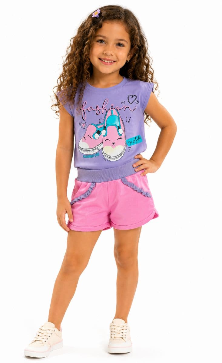 Conjunto Summer Cat