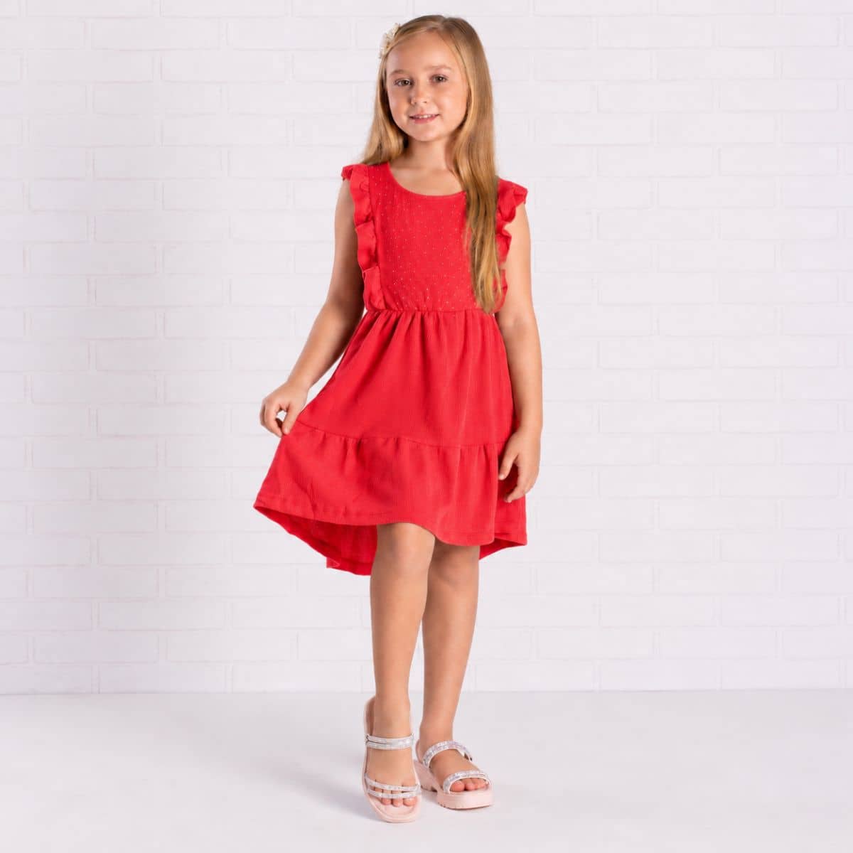 Vestido Miss Patota malha waffer