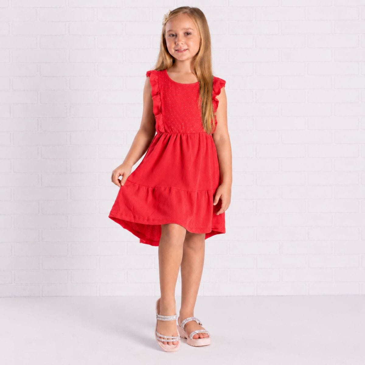 Vestido Miss Patota malha waffer - Foto 1