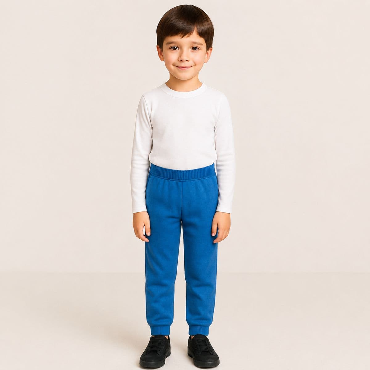 Calça menino moletom peluciado