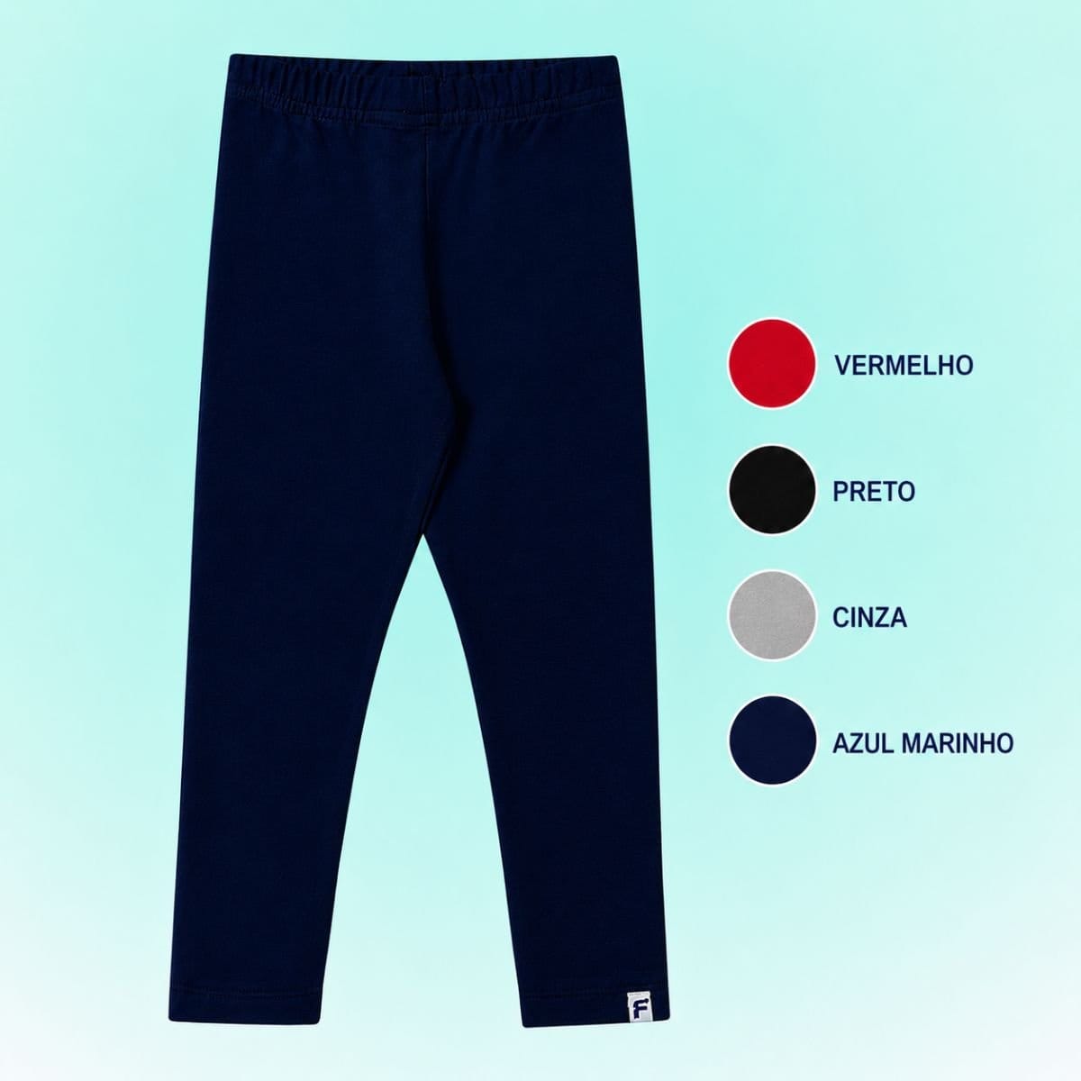 Calça Legging cotton Fakini - Foto 1