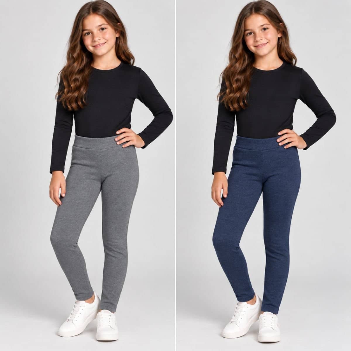 Calça Legging em Boucle