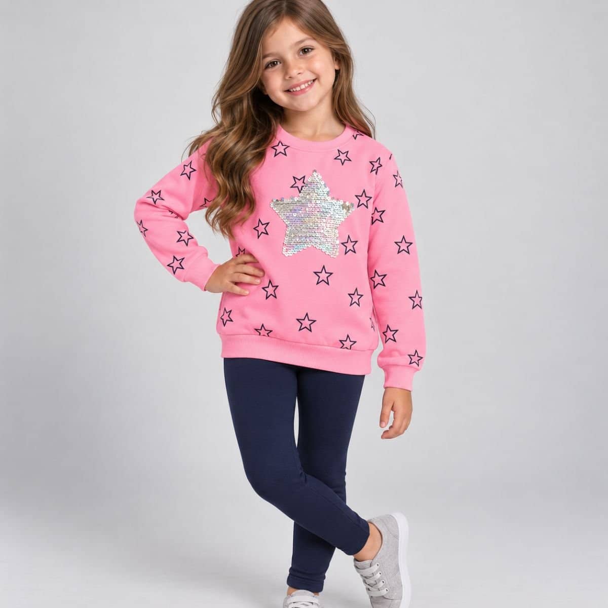 Conjunto com estrela de paete Brandili