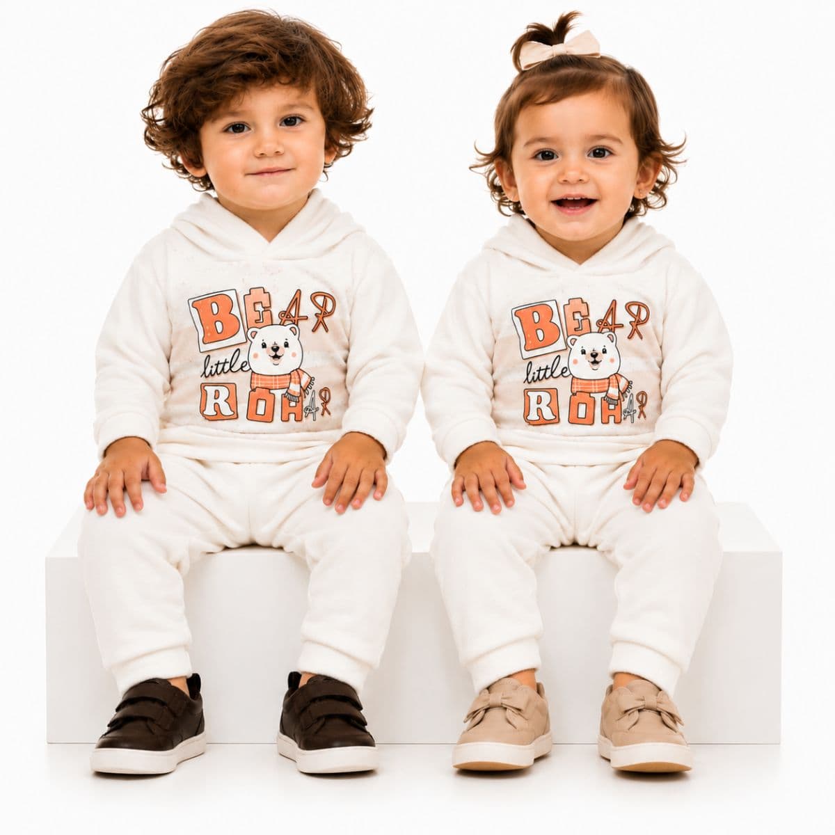 Conjunto bebê soft unissex Mundo Mania